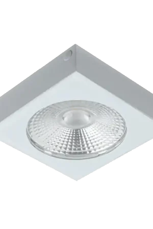 Faretto led Goccia Illuminazione 10W 3000K grigio alluminio - 1221AG3K Soddisfatti O Rimborsati