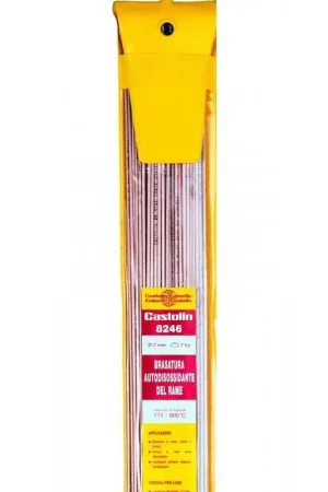 Vendita Finale Bacchette saldatura RAME e OTTONE Ø 2,0mm CASTOLIN-8246 1kg