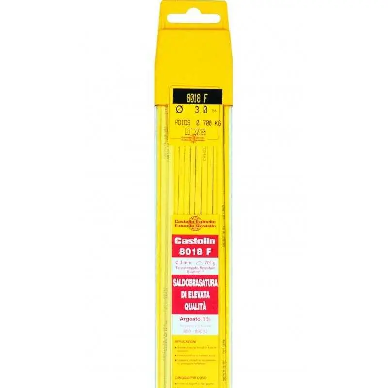 BACCHETTA PER SALDOBRASATURA DI ELEVATA QUALITA‘ ARGENTO 1% Ø 3,0mm CASTOLIN 8018 700g Bestseller