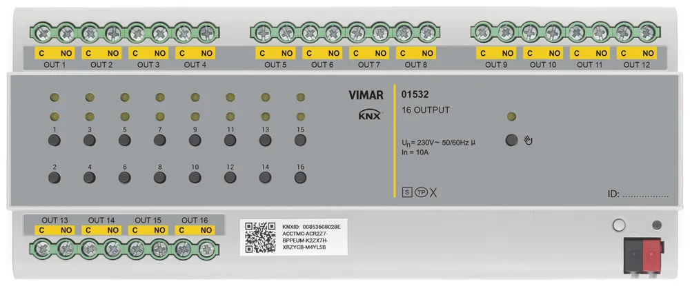 Attuatore per sistema bus Vimar 12 moduli 10A - 01532 Compra Adesso