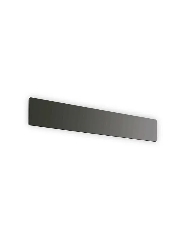 Ideal Lux Zig Zag AP D53 lampada da parete a led integrati in lastra d‘alluminio 6mm - Nero, 3000° k Ultime Pezzi
