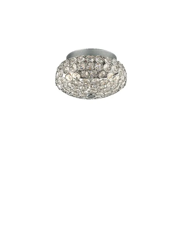 Novità Ideal Lux King PL3 plafoniera moderna per soggiorno G9