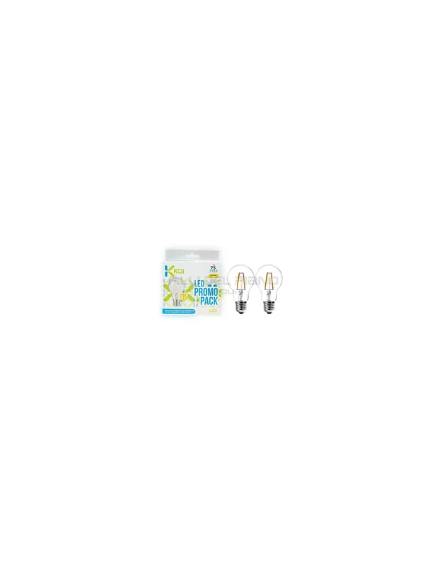 Lampadina led goccia standard k2700 stick bipack 2pz 75w e27 Promozione Esclusiva