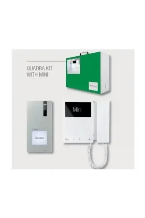 Acquista Ora comelit kit citofonico monofase 2 fili quadra e mini simplebus top comelit 8461m