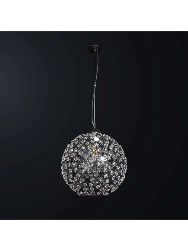 Popolare Lampadario moderno sfera con cristallo soggiorno camera 1 luce BGA 3239/s30