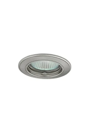 kanlux portafaretto grigio satinato orientabile tondo da incasso ip20 max 50w ctc-3115 Occasione