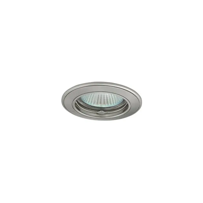 kanlux portafaretto grigio satinato orientabile tondo da incasso ip20 max 50w ctc-3115 Occasione