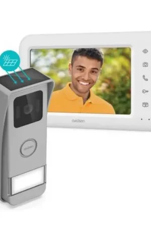 Miglior Prezzo Videocitofono senza fili a energia solare Avidsen Elia Solar Wave max 200m 7 pollici - 112296