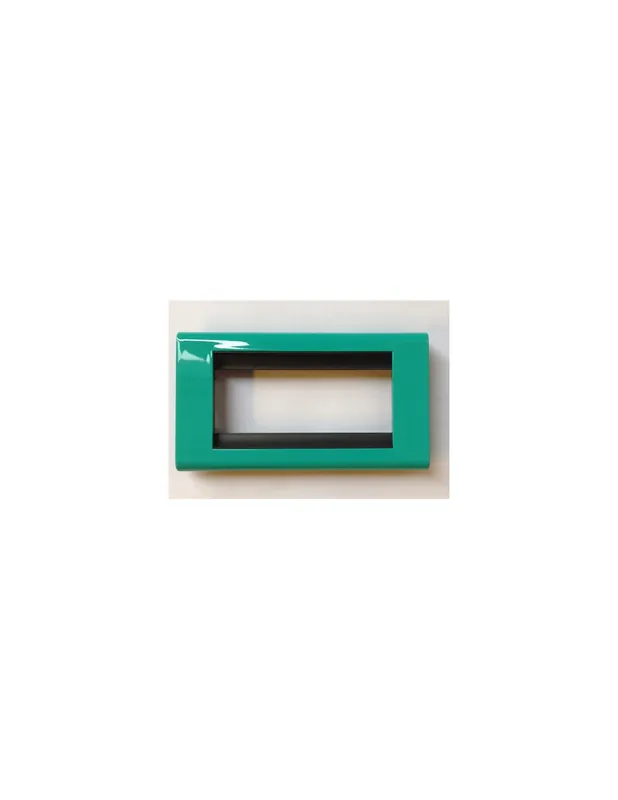Novità Placca living classic 4p verde acqua 4714va ticino