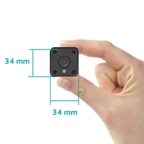 Vendita Finale Mini telecamera IP wifi GBS Elettronica HeyCam Pro 720p grigio - 67689403