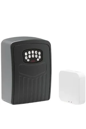 Miglior Prezzo Cassetta di sicurezza smart wifi con gateway GBS Elettronica HeyBox IPx5 grigio - 68681020