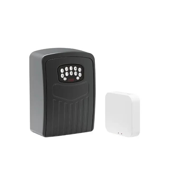 Miglior Prezzo Cassetta di sicurezza smart wifi con gateway GBS Elettronica HeyBox IPx5 grigio - 68681020