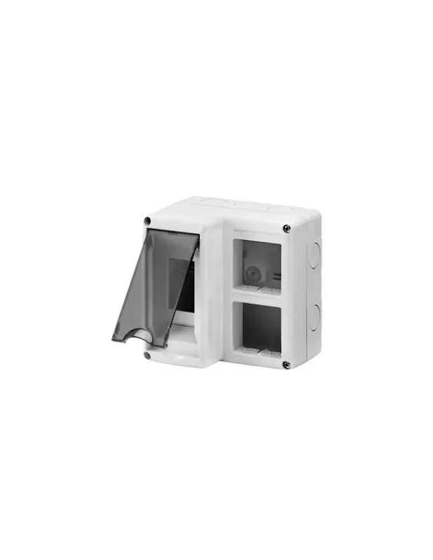 Contenitore modulari portafrutto Box 2m din+(2x2) gw27071 gewiss Di Tendenza