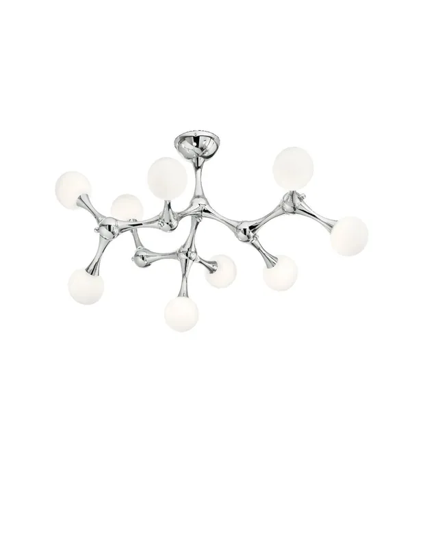 Ideal Lux Nodino PL9 plafoniera led design moderno per soggiorno G9 Ultima Occasione