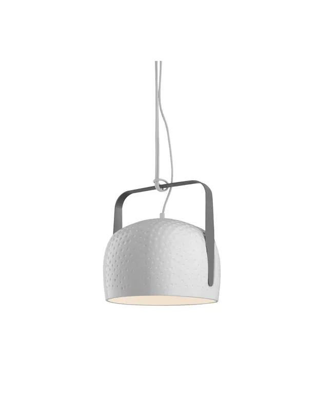 Karman BAG SE154 BB INT sospensione grande in ceramica texture bianca Offerta Speciale