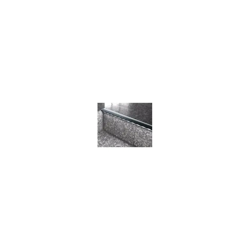 profilo in alluminio step10 c anodizzato 2metri scala opaco 5860 Quantità Limitata