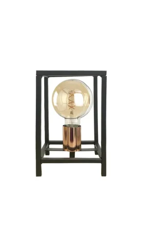 Direttamente Dal Produttore Lampada lumetto vintage moderno nero a 1 luce stf 0019