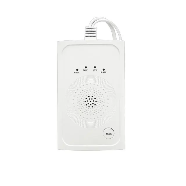 Rilevatore di Gas Isnatch Smart WiFi con Allarme Ottico-Acustico e Notifiche Push - 67680078 Miglior Prezzo