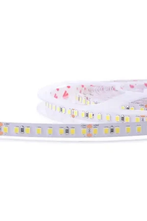 Ultimissimo Modello strip led 60w 12w al metro 800smd2835 h. e. ra80 150lm/w ip20 24v 3000k luce calda 2581