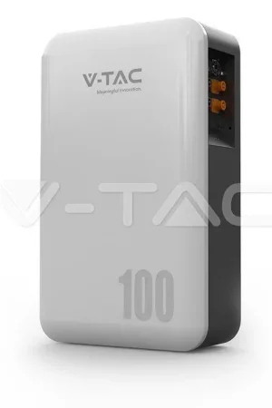Batteria per montaggio a parete V-tac 5.12kWh 51.2V VE51100W - 11524 Di Tendenza
