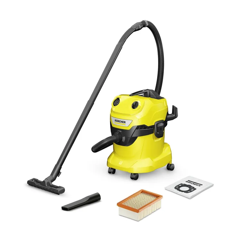 Aspiratore solidi e liquidi Karcher 1000W max 20L giallo - 1.628-209.0 Prezzo Conveniente