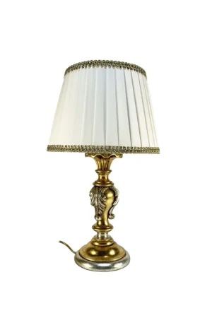Lumetto classico in legno foglia oro-argento 1 luce Dbs 301/bp Vendita Finale