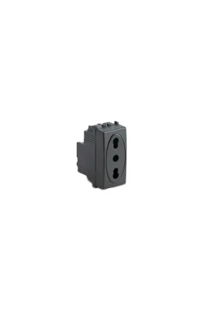 Compra Online Presa elettrica serie modo 2p+t 10/16a bipasso grigio master