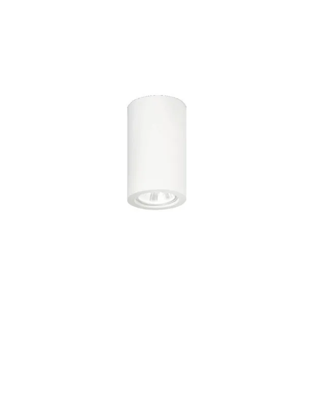Nuova Collezione Ideal Lux Tower PL1 Round plafoniera rotonda in gesso GU10