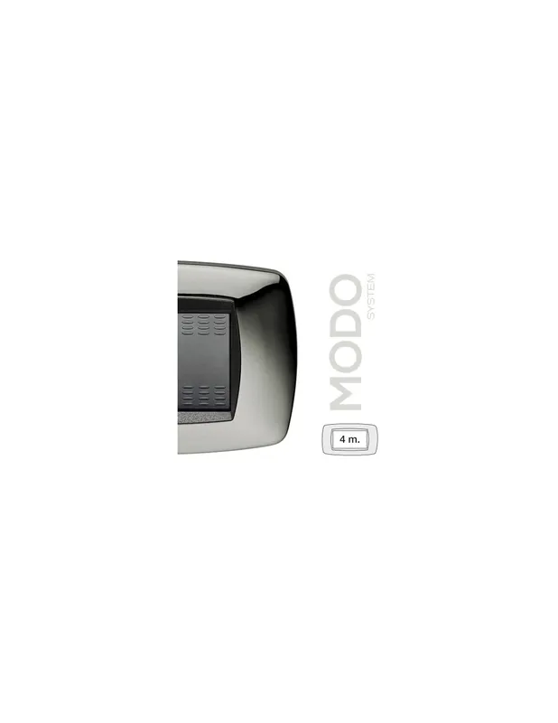 Modo placca 4 posti canna di fucile cromato Master Compra Online