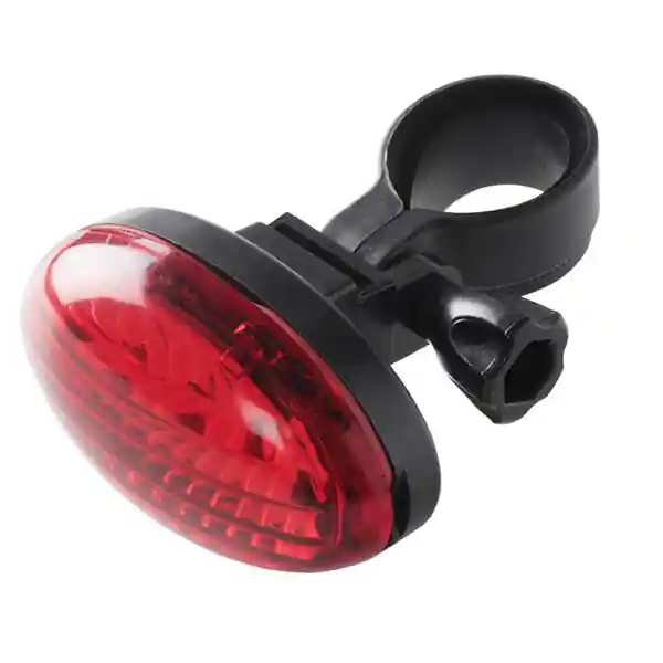 Fanale posteriore per bici Rosso Airam 5 LED con interruttore ON/OFF Offerta