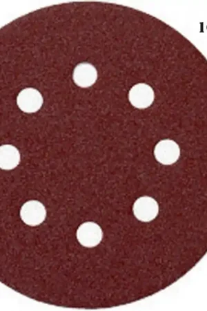 10 Dischi abrasivi con velcro Maurer Ø 125mm Grana 80 Occasione Imperdibile