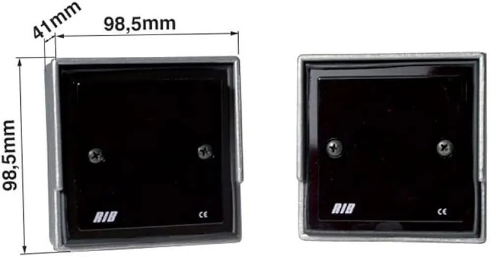 Consegna Rapida Fotocellule da incasso Rib spessore 6mm IP54 - ACG8049B