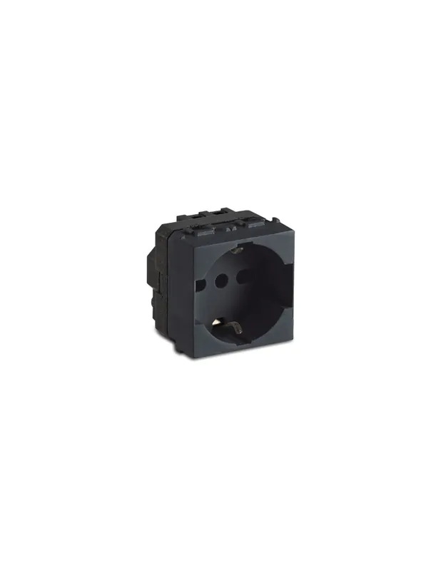 Presa elettrica unel schuko universale bipasso modo 2p+t 10/16a master Offerta Del Giorno