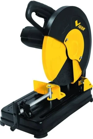 Vendita Finale Troncatrice Vigor VTRV-355 VELOCI potenza 2200 Watt inclinabile sul piano per taglio ferro e acciaio
