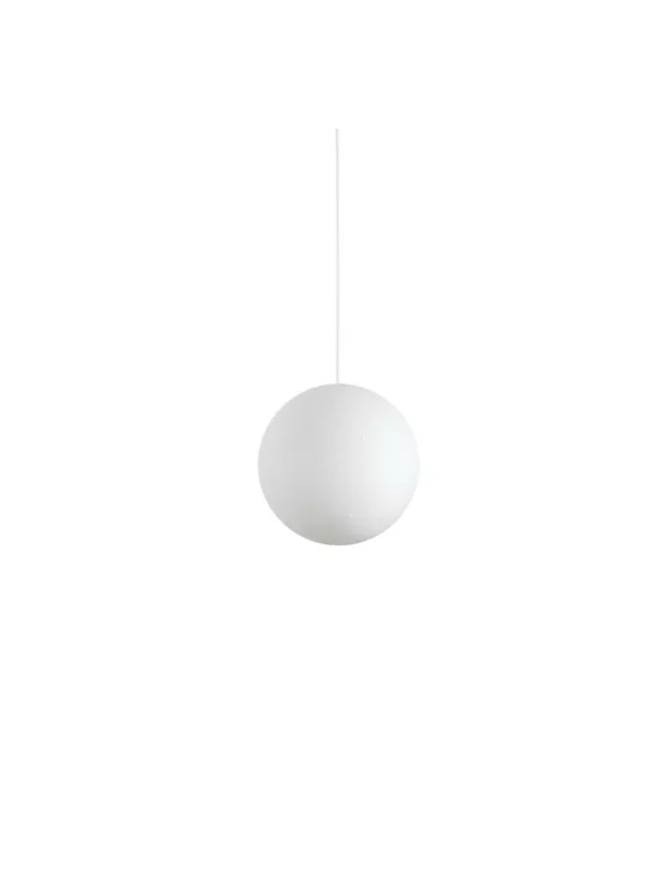 Solo Oggi Ideal Lux Carta SP1 D30 lampadario camera da letto moderno colore bianco effetto carta E27 25W