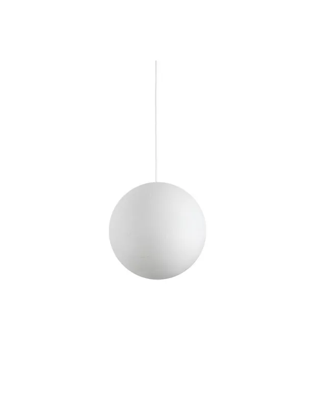 Spedito Oggi Ideal Lux Carta SP1 D40 lampadario a palla moderno colore bianco effetto carta E27 25W