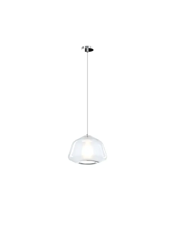 Lampadario a sospensione moderna bianca per cucina bagno 1 luce tpl 0906 Prezzo Basso