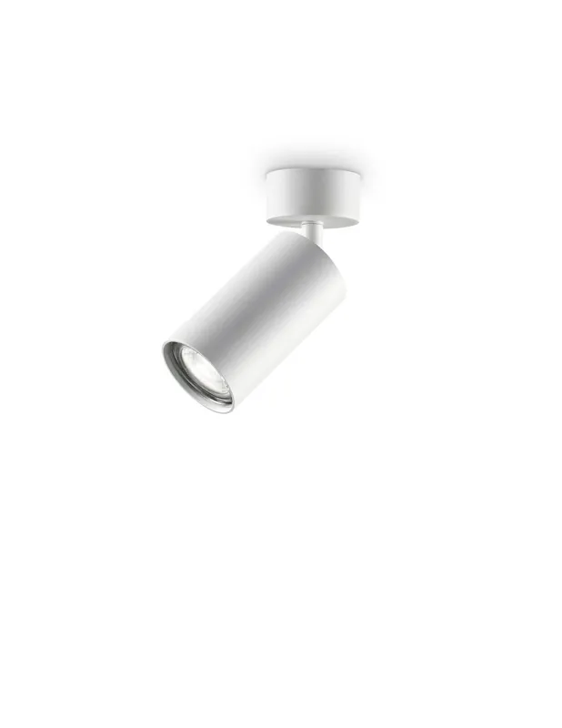 Ideal Lux Dynamite PL1 plafoniera moderna a led con diffusore orientabile GU10 Saldi