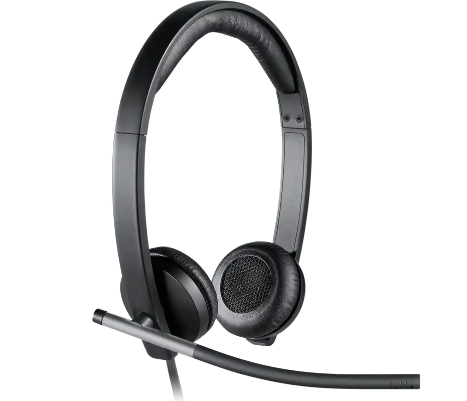 Cuffia stereo con microfono Logitech H650E con controllo su cavo - 981-000519 Prezzo Scontato