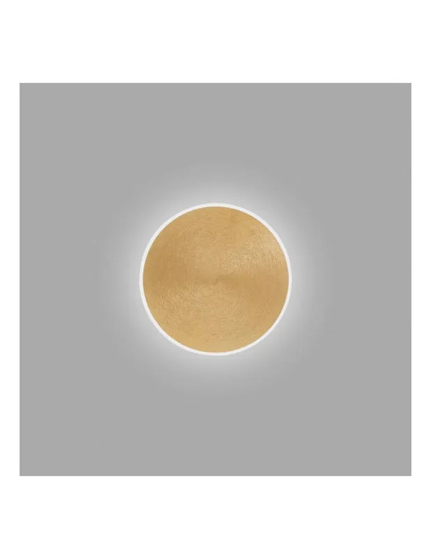 Offerta Lampo Gea Luce Fortuna a/g lampada da parete oro spazzolato