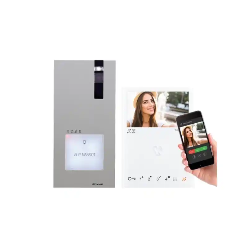 Compra Online comelit kit quadra e mini hf wi fi vip comelit 8561v