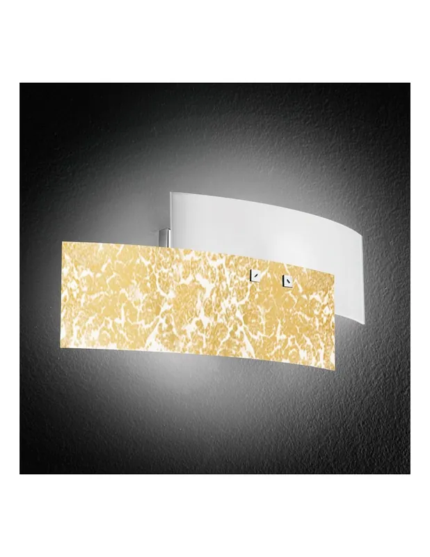 Offerta Limitata Gea Luce Lara a/p lampada da parete oro