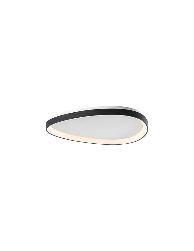 Rossini Lotus LOU004N plafoniera led 3k nero 36w Promozione