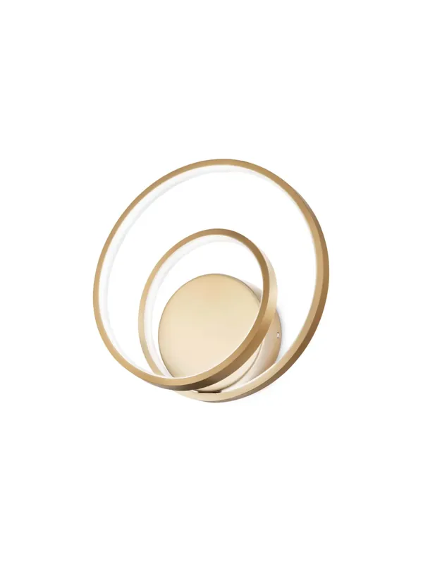 Scelto Dai Clienti Applique da parete a led design moderno oro per soggiorno DL1626