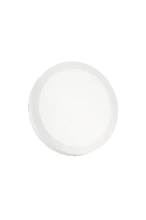 A Buon Prezzo Ideal Lux Universal D30 Round lampada da parete bianca con diffusore a led