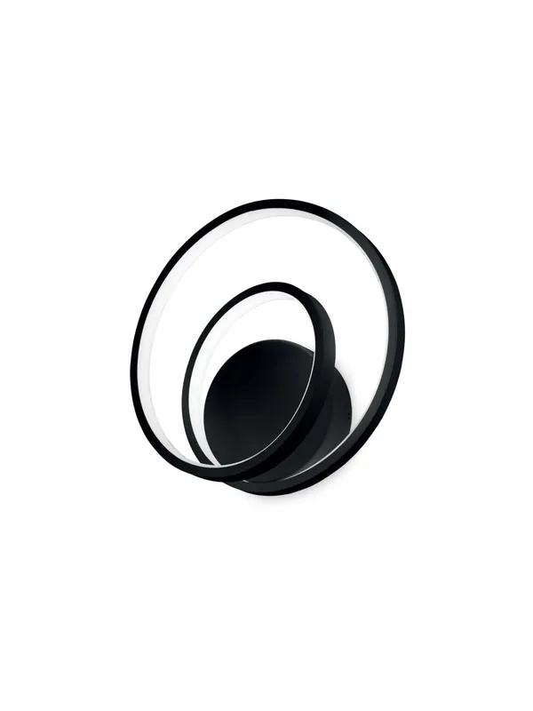 Applique da parete a led design moderno nero per soggiorno DL1625 Promo Stagionale