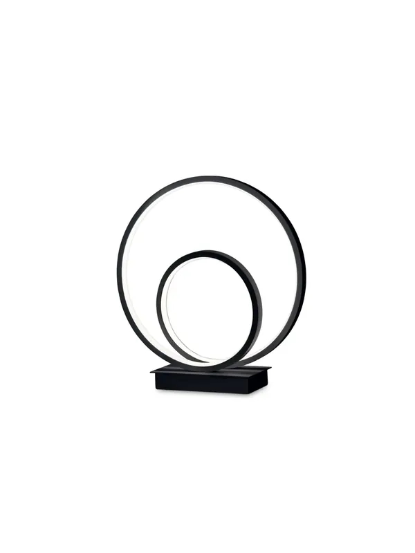 Lumetto lampada a led design moderno nero per soggiorno DL1622 Super Prezzo
