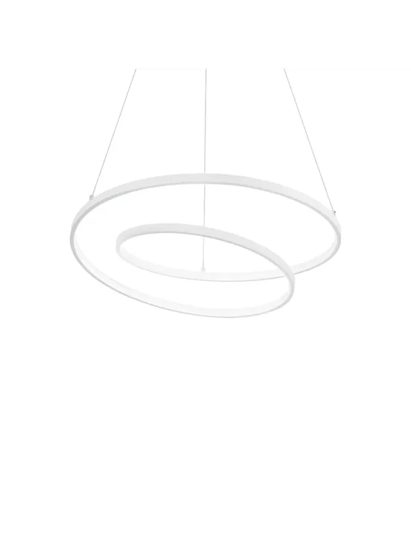Promozione Lampadario a led design moderno bianco per cucina soggiorno DL1615