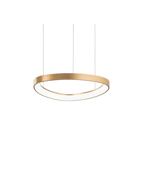 Popolare Lampadario a led oro moderno d.42cm cucina soggiorno DL1611