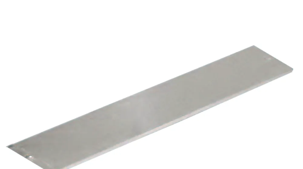 Prezzo Di Fabbrica Coperchio canale zincato BIANCO 50x3000mm Sati Italia - 1330001